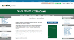 Desktop Screenshot of casereportsinternational.com