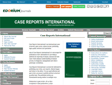 Tablet Screenshot of casereportsinternational.com